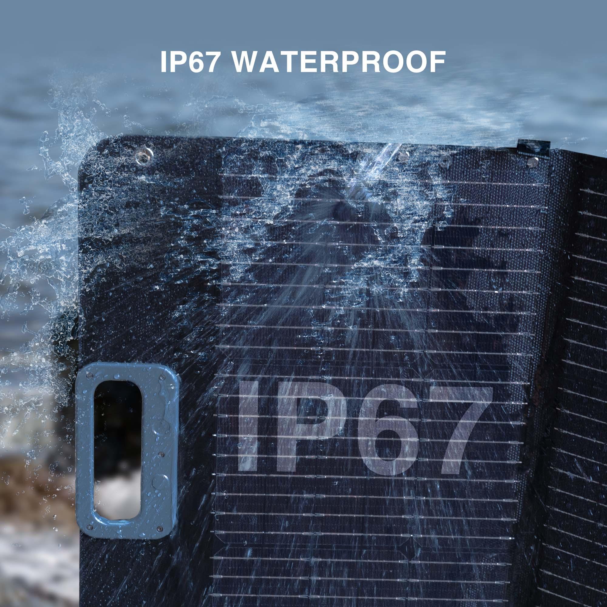 Ampace 100W Solar Panel - Image 9