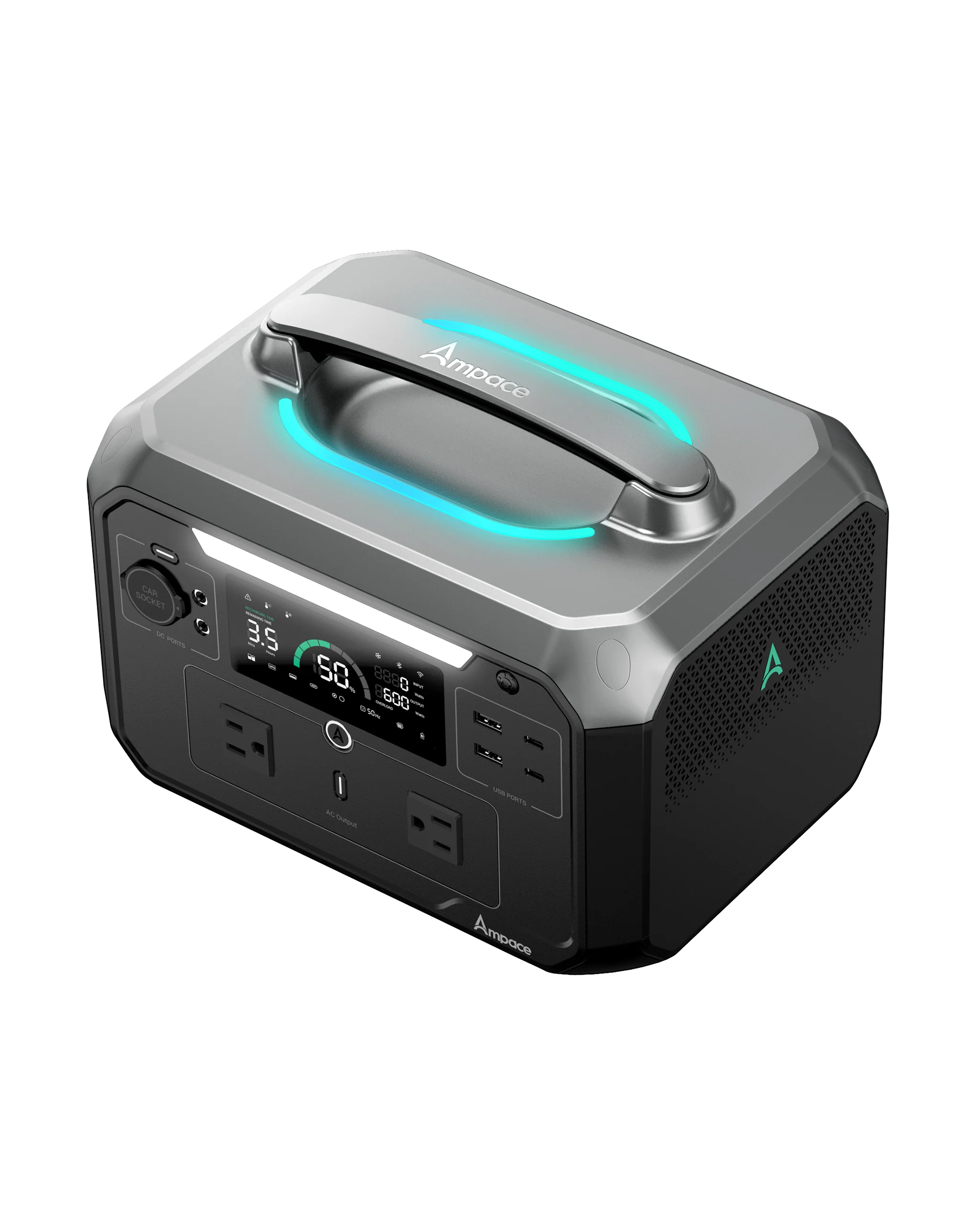 Ampace Andes  600 Pro Portable Power Station - Image 6